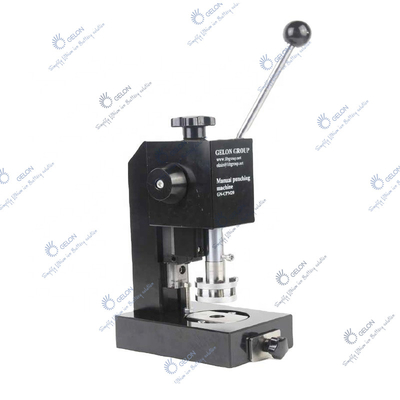 Manual Coin Cell Battery Punching Machine Disc Cutter For Electrode / Separator