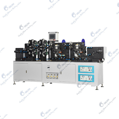Lithium-ion Battery Electrode Sheet Winding Welding Machine 18650 21700 Cylindrical Battery Manufacturing Equipment