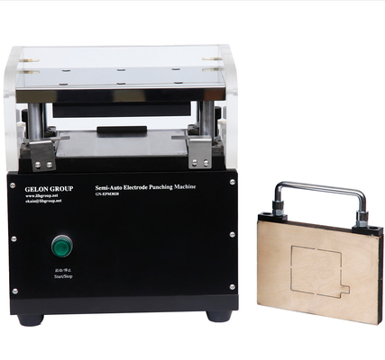 Compact Precision Pneumatic Die Cutter With A Pair Die Electrode Cutting Machine For Pouch Battery Research Gn-S100p