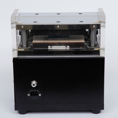 Compact Precision Pneumatic Die Cutter With A Pair Die Electrode Cutting Machine For Pouch Battery Research Gn-S100p